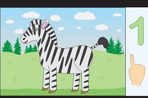 okul öncesi bir rakamı çalışma sayfaları